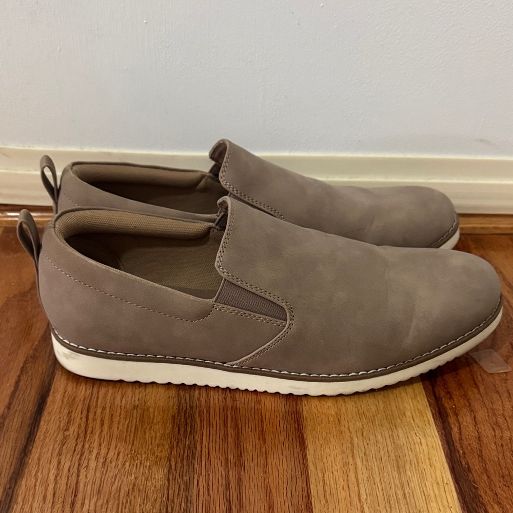 Goodfellow & Co Men's Taupe Slip-On Loafers - Picture 2 of 4